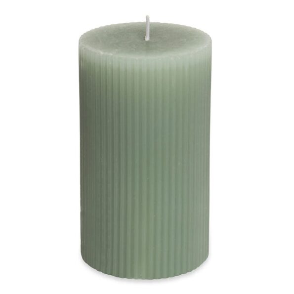 Buy Basic Tea Orchid Candle, Green - 7x12 cm