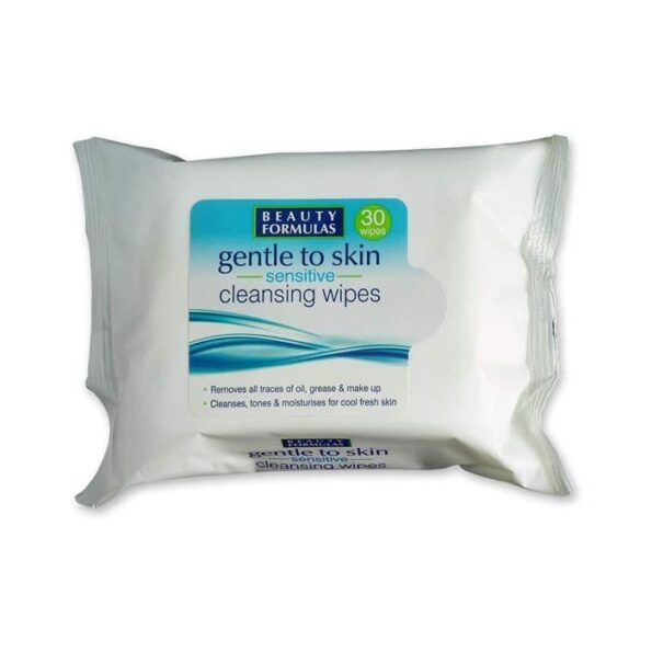 Buy Beauty Formulas Gentle Sensitive Cleansing Wipes 30's