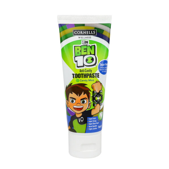 Buy BEN 10 Anti-Cavity Toothpaste for Kids 75ml e (Candy Mint)