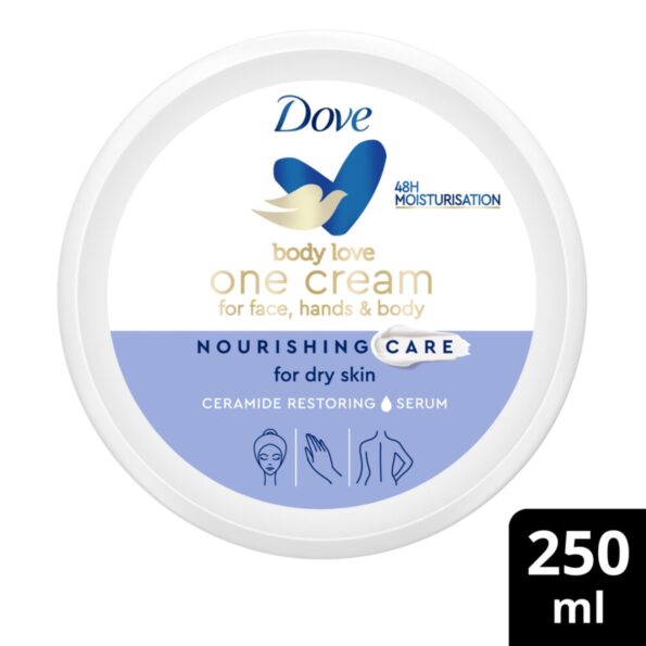 Buy Dove Body Love Nourishing Care Cream 48H 250ml
