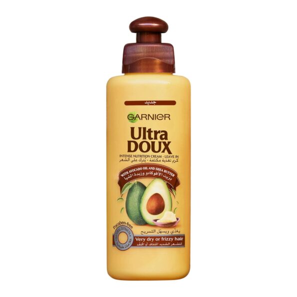 Buy Garnier Ultra Doux Intense Nutrition Leave-In Cream Conditioner Avocado Oil & Shea Butter 200ml