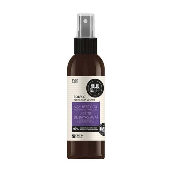 Buy Hello Nature Acai Berry Oil Body Oil 130 ml