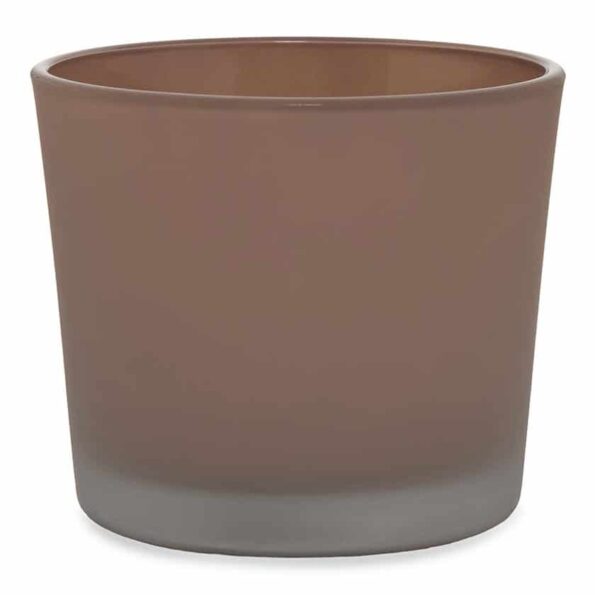 Buy Jewel Candle Holder, Brown - 10x9cm