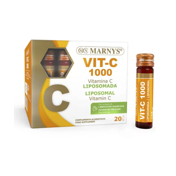 Buy Marnys VIT-C 1000 Liposomal Vials 20's