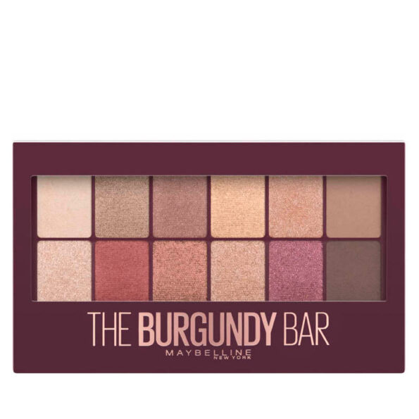 Buy Maybelline The Burgundy Bar Eyeshadow Palette 04 Burgundy - 12 shades