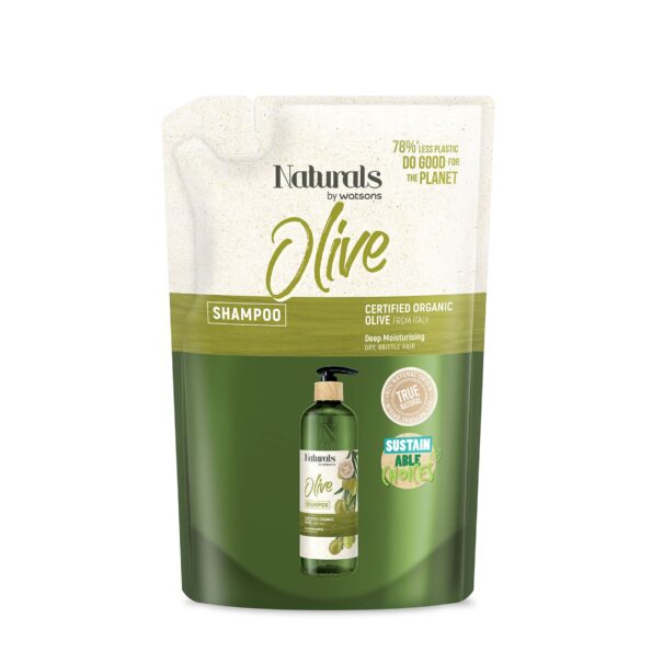 Buy Naturals by Watsons Olive Shampoo Refill 450ml