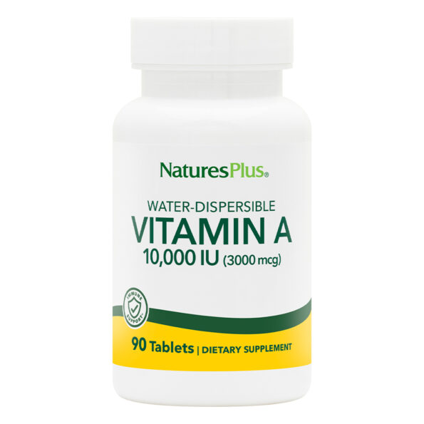 Buy Natures Plus Vitamin A 10,000 IU Water Dispersible 90's Tablets