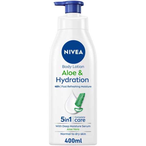 Buy Nivea Body Lotion Aloe & Hydration Normal Skin 400ml
