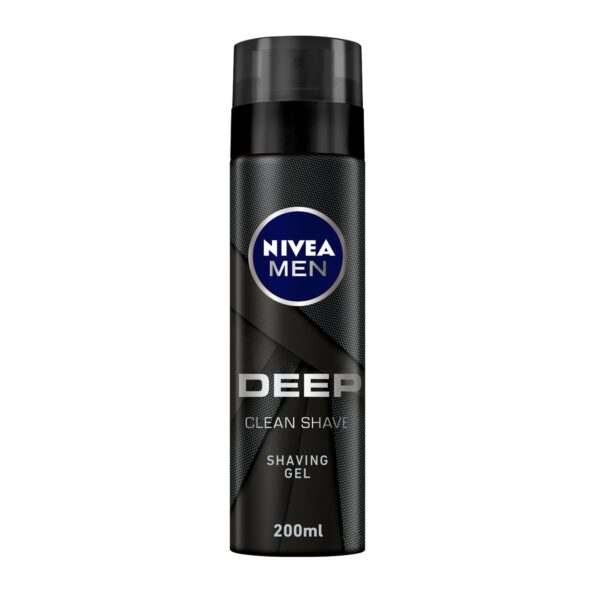 Buy Nivea Men Deep Shaving Gel Clean Shave 200ml