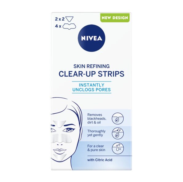 Buy Nivea Skin Refining Clear-Up Nose Strips Citric Acid 6pcs