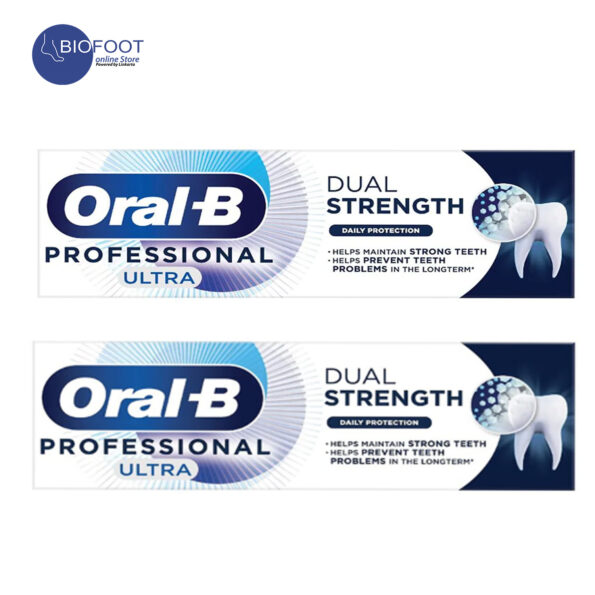 Buy Oral-B Dual Strength toothpaste pack of 2pcs