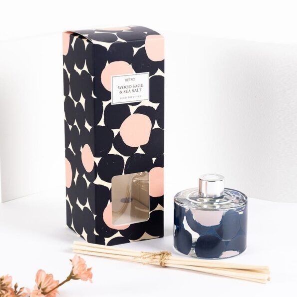 Buy Retro Wood Sage & Sea Salt Reed Diffuser, Blue - 200ml