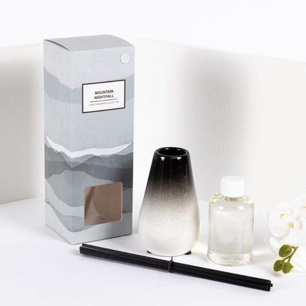 Buy Seaside Mountain Nightfall Reed Diffuser, Grey - 150 ml
