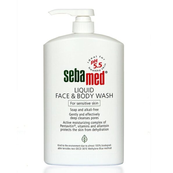 Buy Sebamed Liquid Face & Body Wash 1000ml