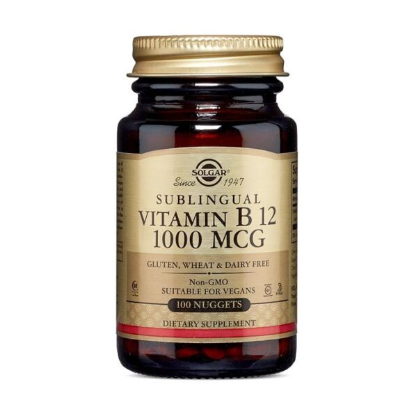 Buy Solgar Vitamin B12 1000 Mcg Nuggets 100's