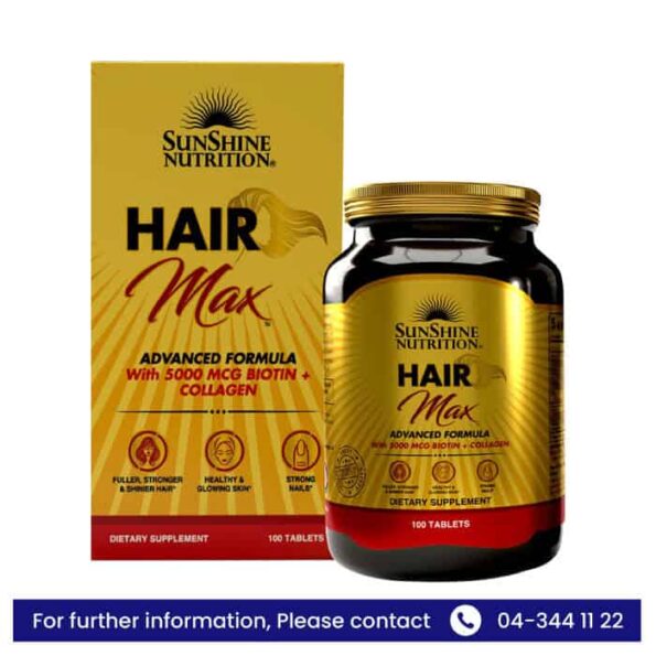 Buy Sunshine Nutrition Hair Max 100 Tablets