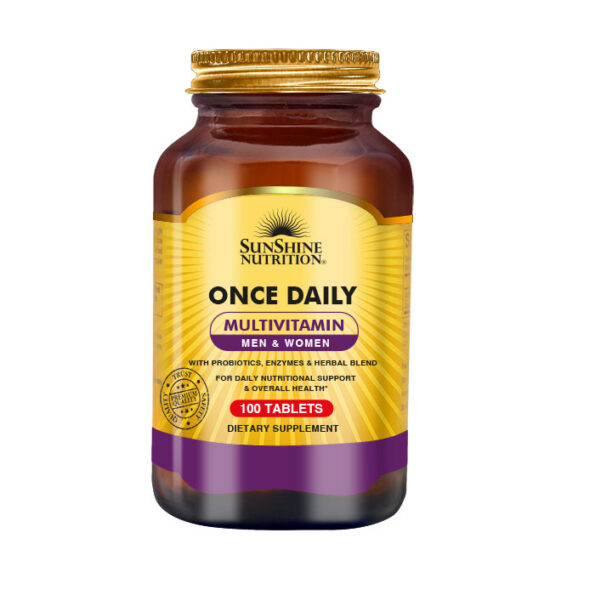 Buy Sunshine Nutrition Once Daily Multivitamin Men & Women 100tabs
