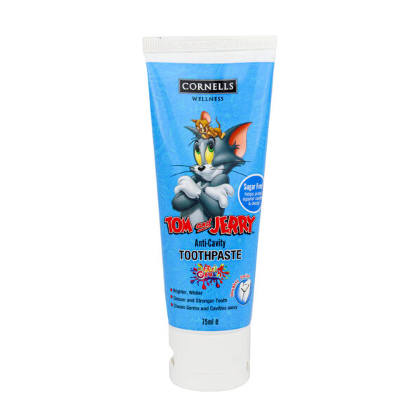 Buy Tom and Jerry Anti-Cavity Toothpaste for Kids 75ml e (Fruit Crush)