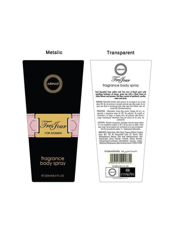 Tress Jour Body Mist 250ml Buy in UG - Image 2