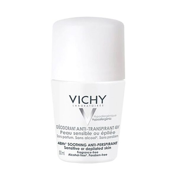 Buy Vichy Deodorant Roll On Tolerance White 50 ml