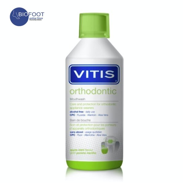 Buy Vitis Orthodontic Mouthwash, 500 ml