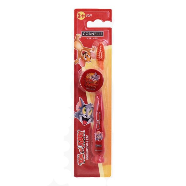 Buy Warner Bros Tom & Jerry Kids Toothbrush & Cap