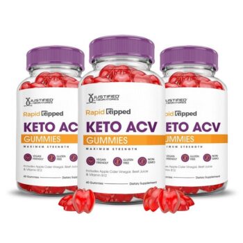 (3 Pack) Rapid Ripped Keto Acv Gummies Advanced Formula 1000Mg Rapidripped Keto Gummies Apple Cider Vinegar Formulated With Pomegranate Beet Juice...