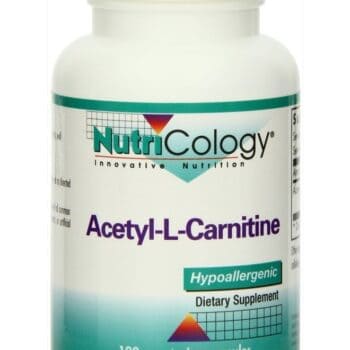 Acetyl-L-Carnitine 500mg Supplement - Metabolism and Energy Support, ALC, Free Form Amino Acid, Vegetarian Capsules - 100 Count