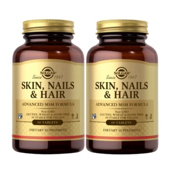 Advanced MSM Formula 60 Tablets Pack of 2