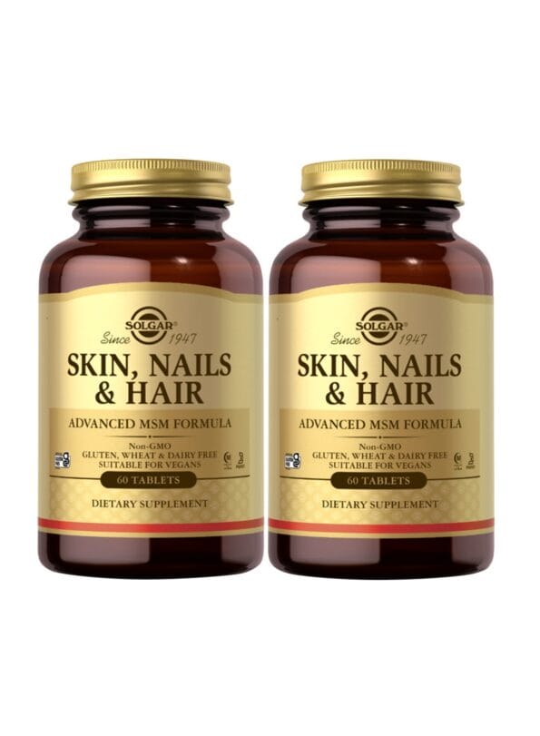 Advanced MSM Formula 60 Tablets Pack of 2