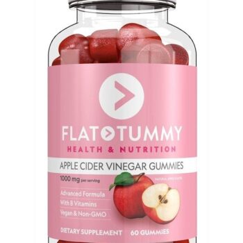 Apple Cider Vinegar Gummies, 60 Count – Boost Energy, Detox, Support Gut Health & Healthy Metabolism