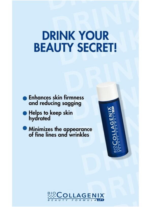 BioCollagenix Hydrolyzed Marine Collagen Type 1 and 3 - High-Dose Supplement for Skin Elasticity and Firmness - 5000 mg - Guava Flavor