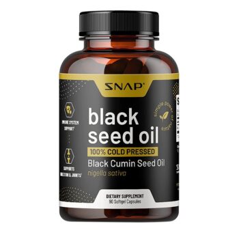 Black Seed Oil, 100% Cold Pressed Black Cumin seed oli, Nigella Sativa Immune System Support,Supports Joint Health,Nourishes Skin & Hair Dietary...