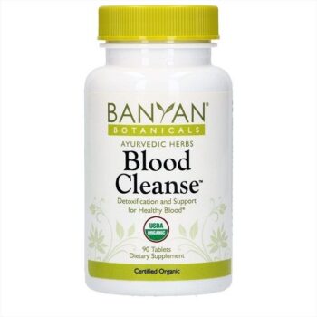 Blood Cleanse Tablets – Organic Supplement with Manjistha & Turmeric – Blood Cleansing Herbs for Detox, Healthy Circulation & Skin* – 90 Tablets –...