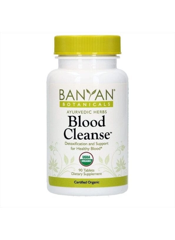 Blood Cleanse Tablets – Organic Supplement with Manjistha & Turmeric – Blood Cleansing Herbs for Detox, Healthy Circulation & Skin* – 90 Tablets –...