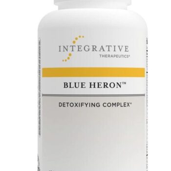 Blue Heron - Detox Complex with Dietary Fiber, Herbs and Probiotics - Supports Colon Function - Includes Fenugreek - Dairy Free - 120 Capsules