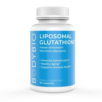 BodyBio Liposomal Glutathione | Body’s Most Powerful Antioxidant | Master Detoxification | Colon Cleanse| Optimal Cell Protection for Immune...