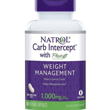 Carb Intercept Weight Management Dietary Supplement 1000mg - 60 Capsules