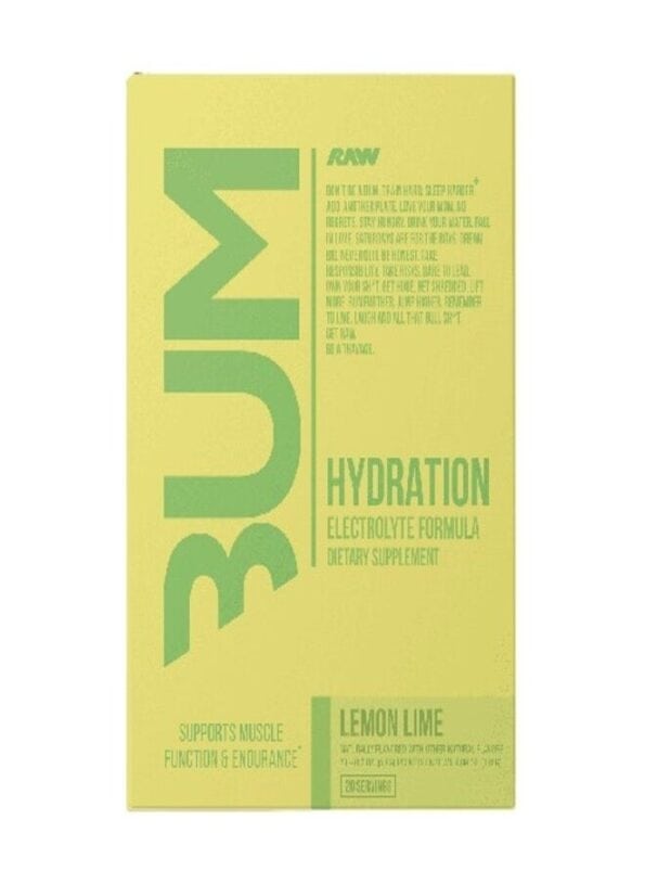 CBUM Hydration Powder Raw Pack of 20 sachets
