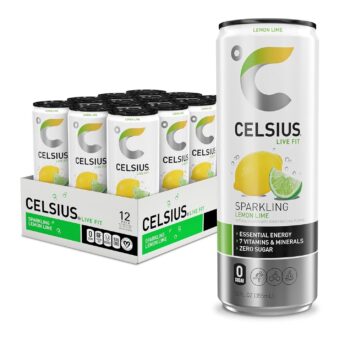 Celsius Fitness Drink 12oz 12/Case Lemon Lime