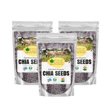 Chia seeds Raw Good for health weight loss daily diet super food 200gm Pack of 3