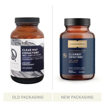 Clear Way Cofactors - Body Detox Cleanse Support with Vitamin B1, Dandelion Extract, Quercetin & Nattokinase Enzyme - Antioxidant Cleanse to...