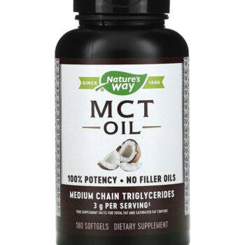 Coconut MCT Oil - 180 Softgels