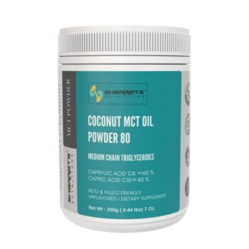 Coconut Mct Oil Powder 200G - Premium Medium Chain Triglycerides For Health And Energy I Zero Carbs