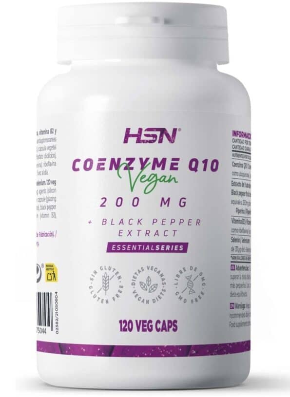 COENZYME Q10 200mg + BIOPERINE® - 120 veg caps