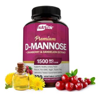 D-Mannose 1500Mg, 120 Capsules