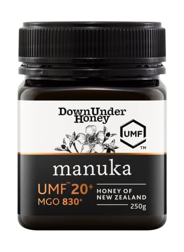 DownUnder Manuka Honey UMF 20+ (MGO 830+)250g