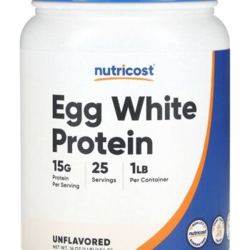Egg White Protein Unflavored 1 lb (454 g)