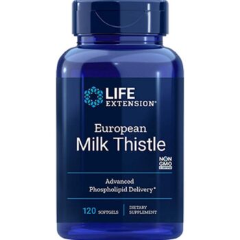 European Milk Thistle Advanced Phospholipid Delivery Dietary Supplement - 120 Capsules
