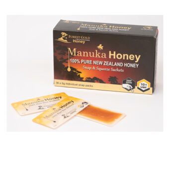 Forest Gold Manuka UMF 10+ Certified Honey Snap Packs 36 X 5gms